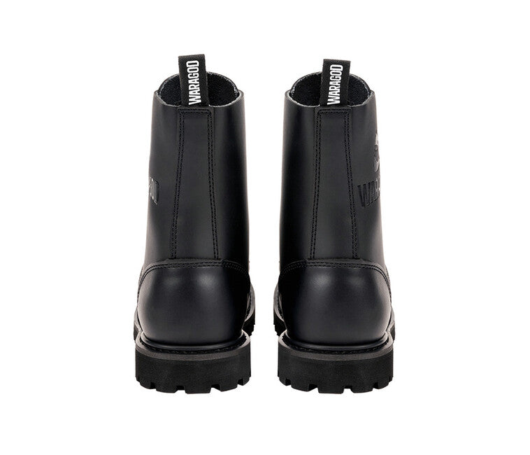 WARAGOD Jotun Lederstiefel, schwarz