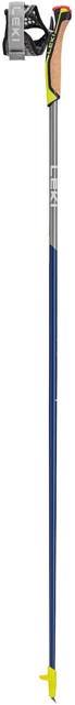 LEKI Speed Pacer Lite Nordic Walking stöcke, mitternachtsblau-dunkelmetallic-hellanthrazit-neongelb