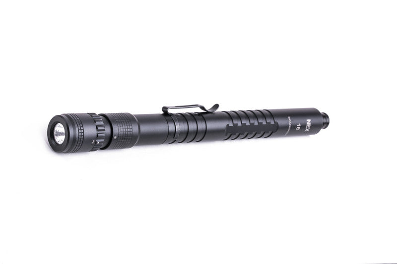 NEX N18L Walker-Tel. Schlagstock mit LED-taschenlampe, 48 cm