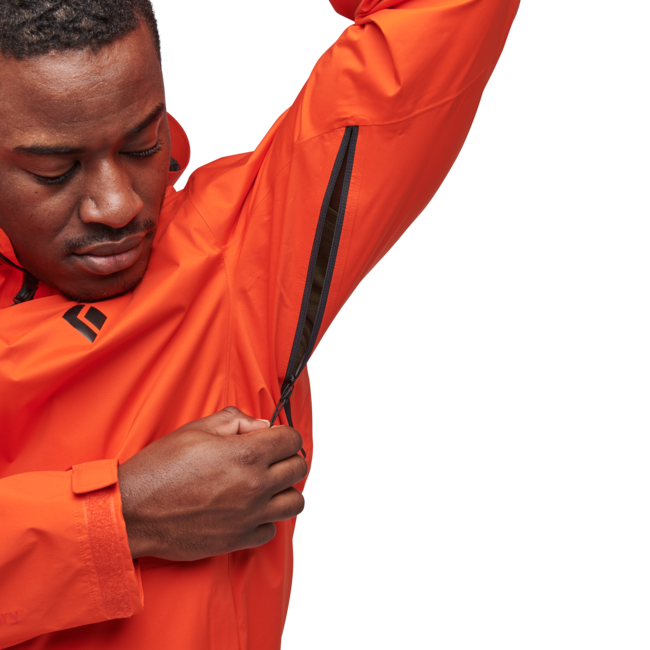 Black Diamond Stormline Stretch regen Shell wasserdichte Jacke, Octane
