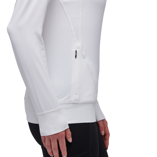 Black Diamond Alpenglow damen-Sweatshirt, weiß