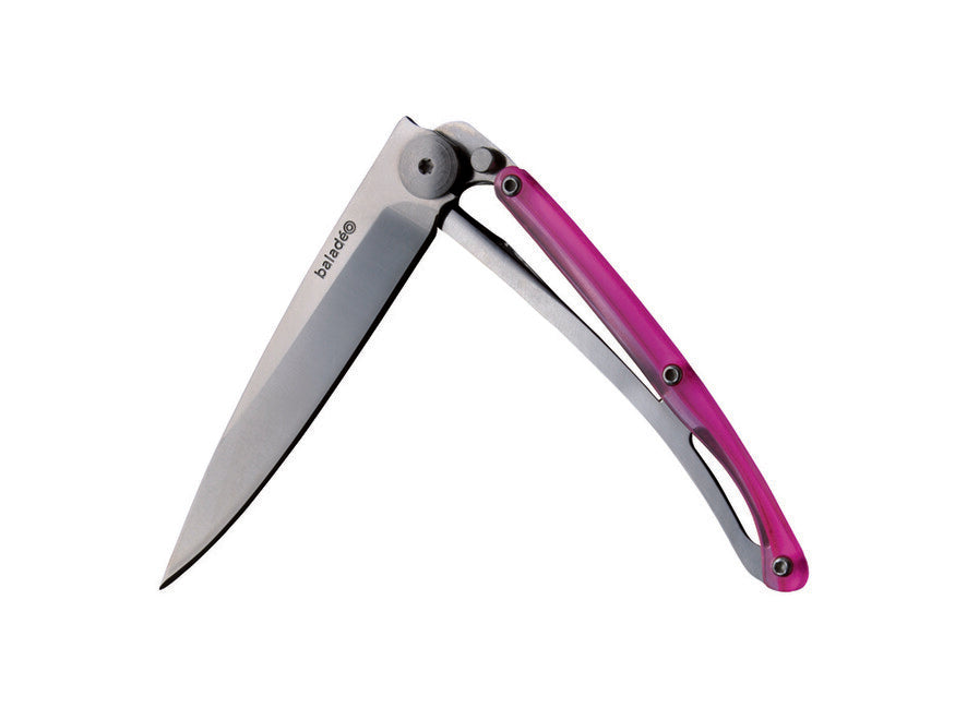 Baladeo ECO135 ultraleichtes Messer ,,27 Gramm, rosa