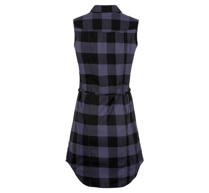 Brandit Gracey damen langarmshirt ohne ärmel, grau schwarz