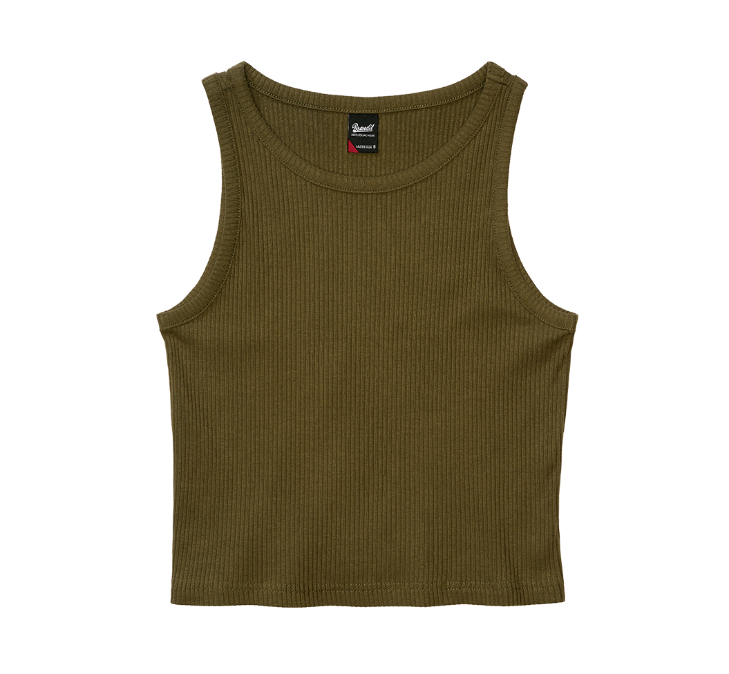Brandit Ela dámske tielko tanktop, olivové