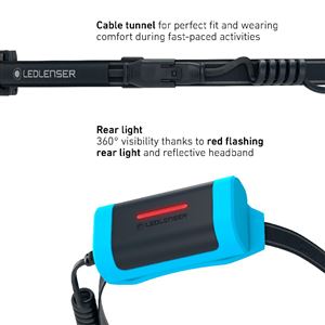 LEDLENSER NEO9R led-stirnlampe black-blau