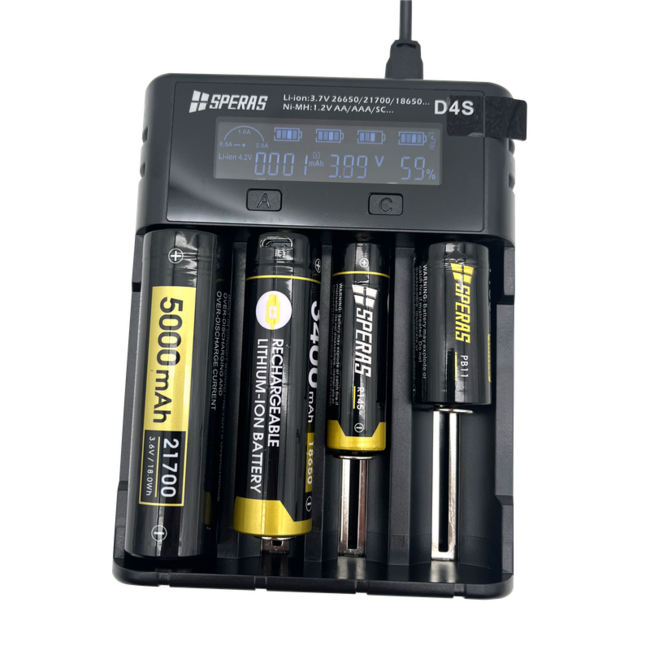 Speras D4S batterieladegerät