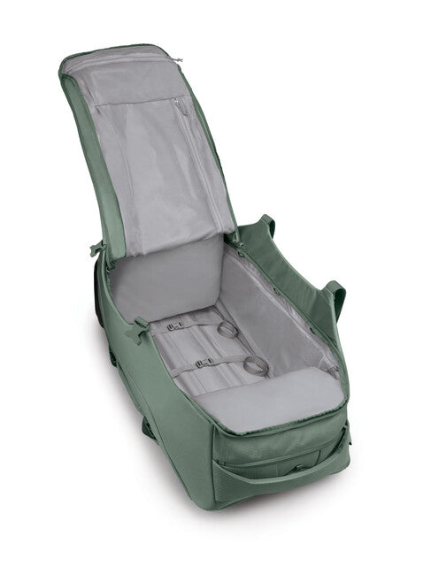 OSPREY Shuttle 130 reisetasche auf rädern, koseret grün
