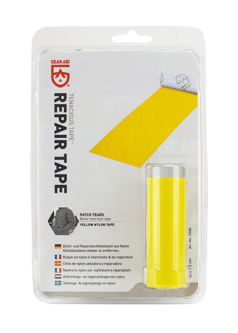 GearAid Tenacious Tape patch gelb