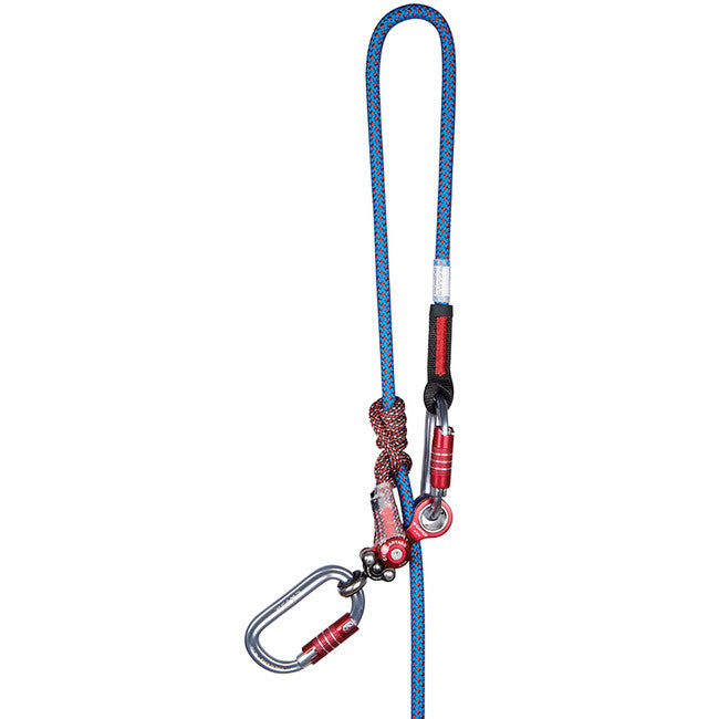 Camp Gyro Lanyard Single positionierungsgurt mit gyro-drehbügel und hilfsspannrolle + 2 × 2125 2 m