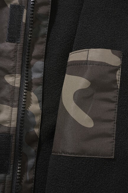 Brandit Windbreaker Frontzip kinderjacke, darkcamo
