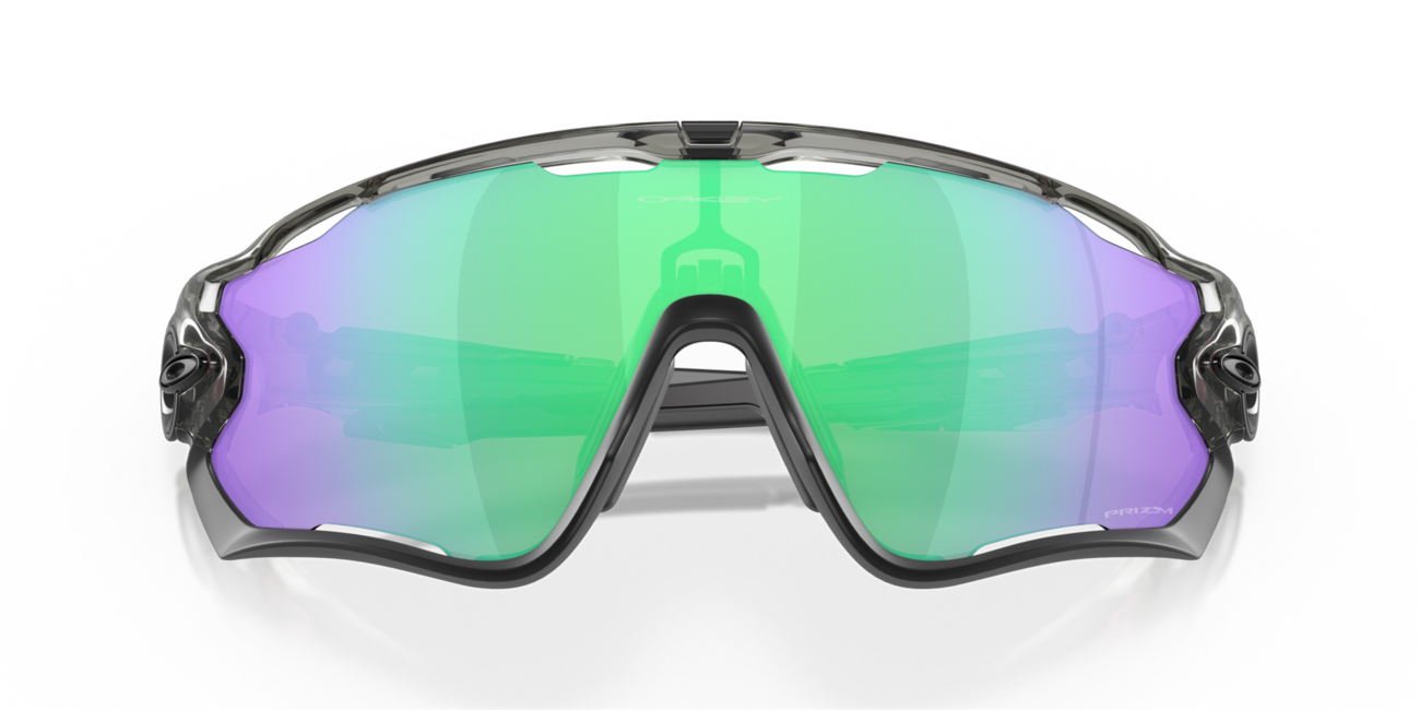 Oakley JAWBREAKER Sonnenbrille mit Rahmen Grey Ink und mit Dias Prizm Road Jade