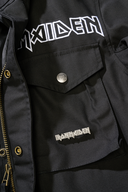Brandit Iron Maiden jacke, schwarz