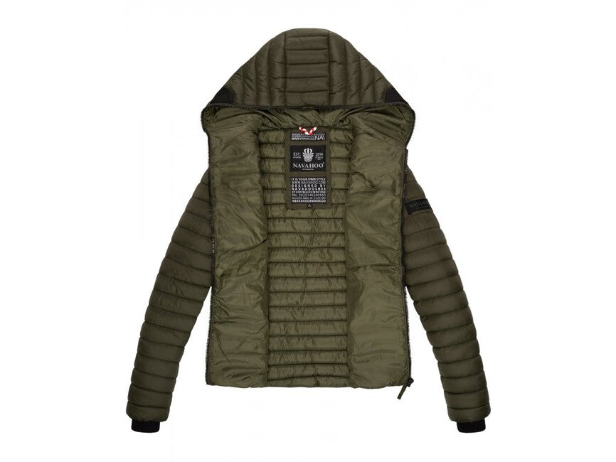 Navahoo Kimuk damen Übergangsjacke mit Kapuze, oliv