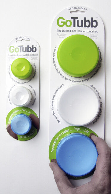 Humangear GoTubb aufbewahrungsboxen-set farbig M
