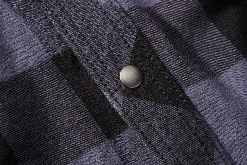 Brandit Check ärmelloses Hemd, schwarzgrau
