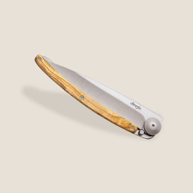 Deejo schließmesser wood natural olive wood