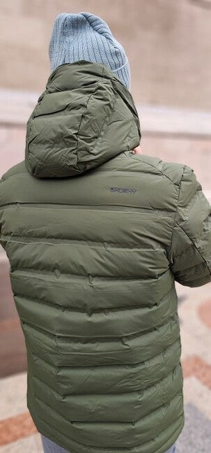 HUSKY Donnie herren daunenjacke, khaki