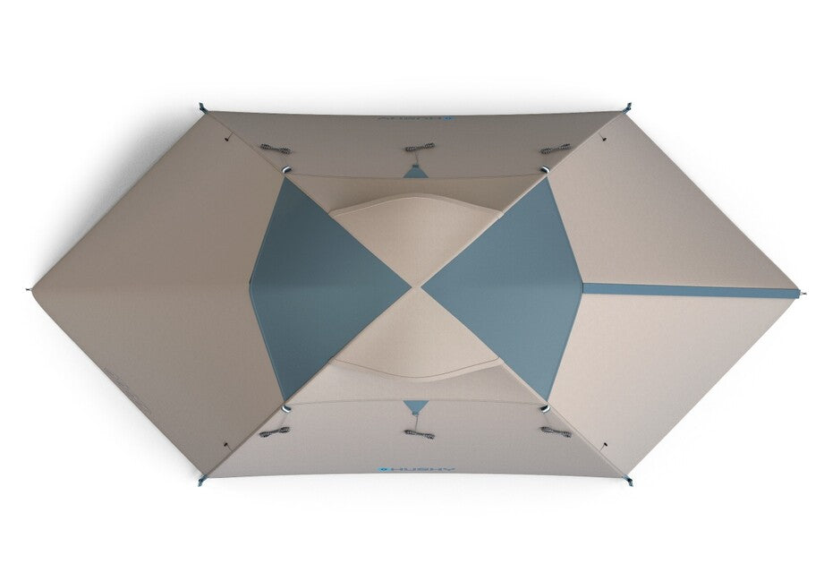 Husky Boyard 4 Classic Familienzelt für 4 Personen, light grey