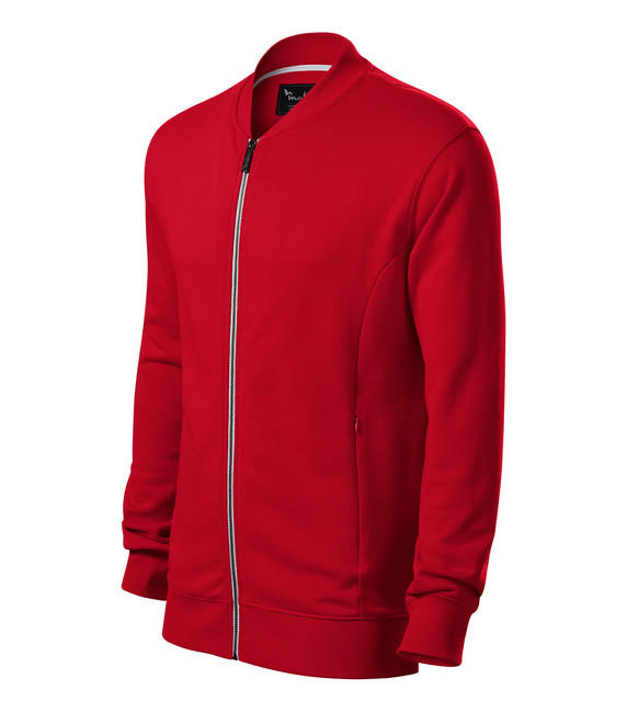 Malfini Sweatshirt Bomber 320g/m2, rot