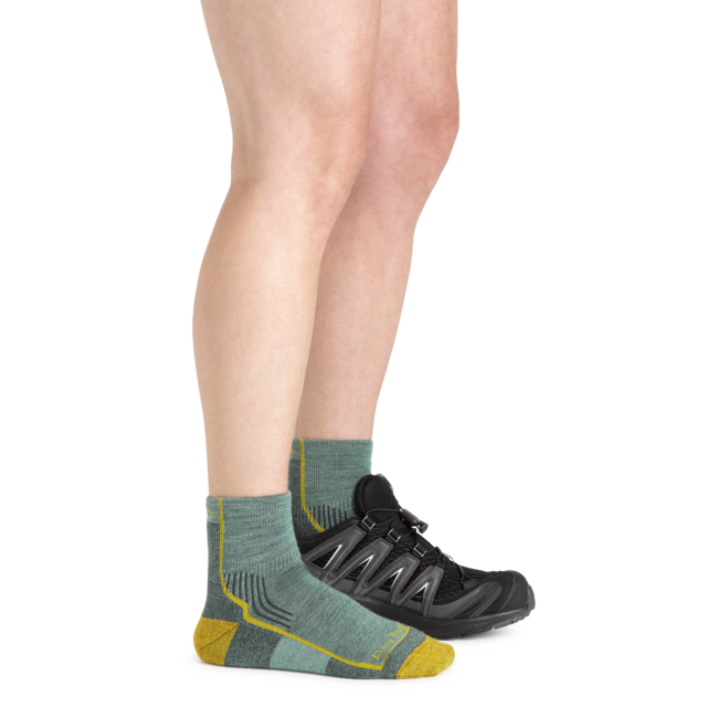 Darn Tough Hiker 1/4 Lightweight Cushioned Socks, Sage