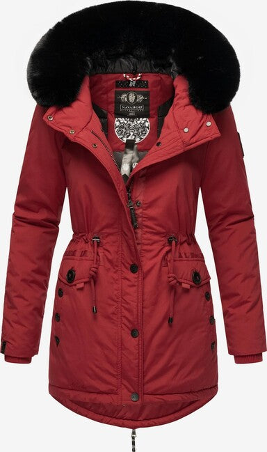 Navahoo Sweety Deluxe damen-Winterparka blutrot