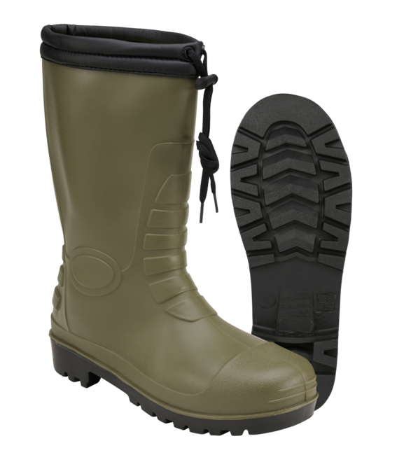 Brandit Wintergummistiefel Gummistiefel, oliv