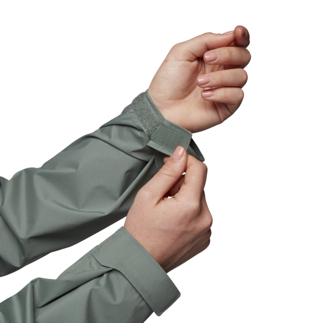Black Diamond StormLine Stretch Rain Shell damen-Regenjacke, lorbeergrün