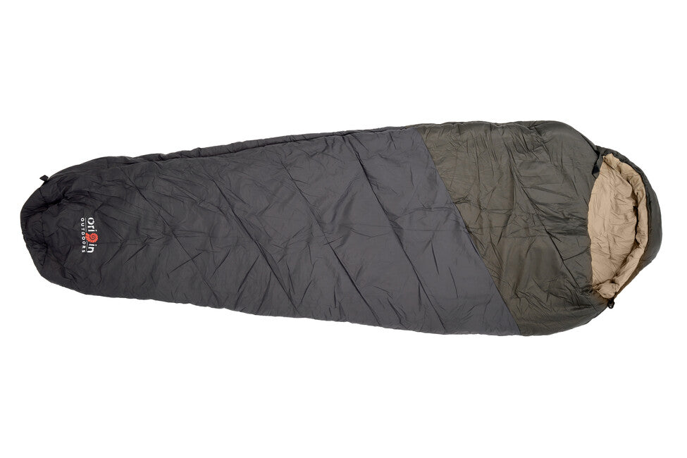 Origin Outdoors Frostfall Performance Mumienschlafsack oliv-grau