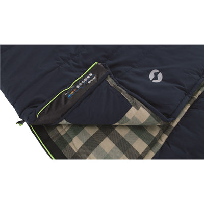 Outwell Camper Lux Schlafsack Zipper rechts