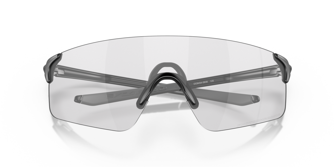 Oakley Evzero Blades Photochromic Sunglasses, Matte Black Frame, Clear 50% Black Iridium Photochromic Lenses