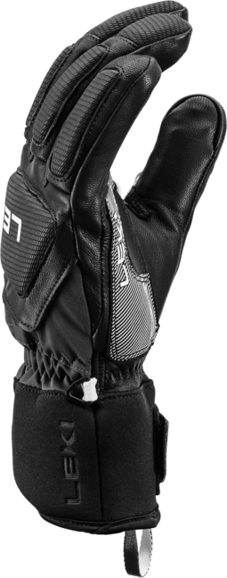 LEKI Griffin Pro 3D Winter Gloves, Black-White