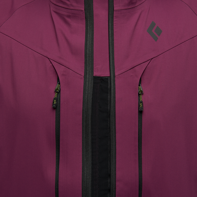 Black Diamond Dawn Patrol Hybrid Shell damen-Hybrid-Shelljacke, brombeere-schwarz