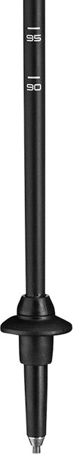 LEKI Traveller Carbon Nordic Walking Stöcke, mitternachtsblau dunkelmetallic-hellanthrazit-weiß, 90 - 130 cm