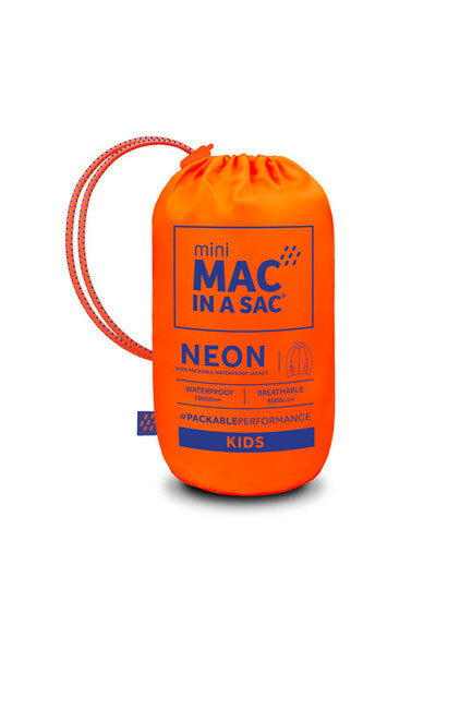 Mac in a Sac Origin 2 Kids wasserdichte jacke, orange
