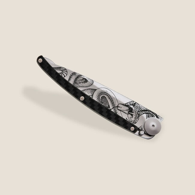 Deejo Tattoo fiber snake schließmesser