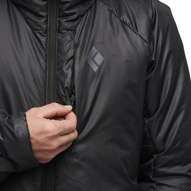 Black Diamond Belay herrenparka, schwarz
