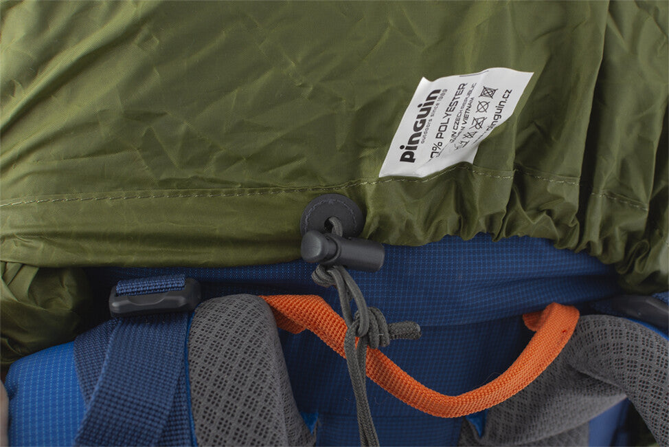 Pinguin Raincover Regenhülle für Rucksack 35-55L, gelb-grün