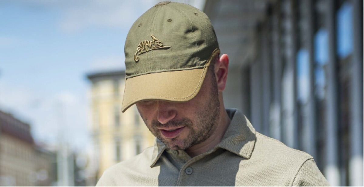 Helikon-Tex Cap s logom, oliva-schwarz
