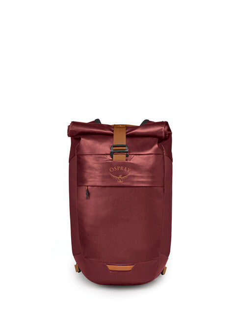 OSPREY TRANSPORTER ROLL TOP, red mountain
