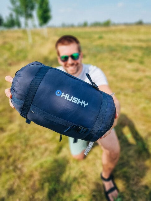 HUSKY Mantilla Ultralight Drei-Jahreszeiten-Schlafsack -5 , dunkelblau