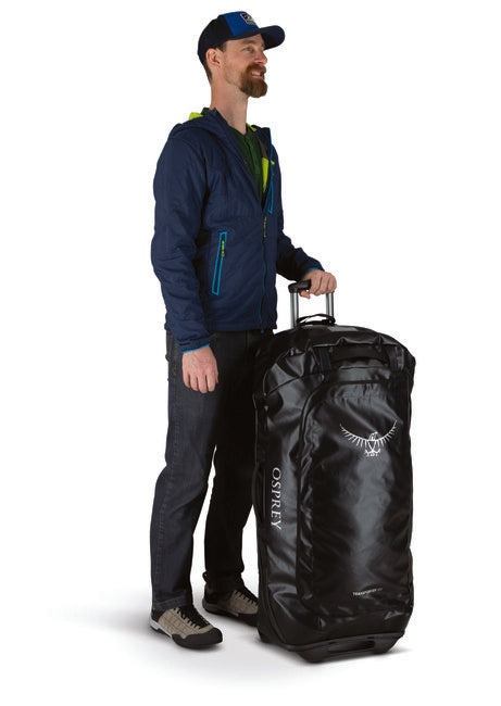 OSPREY Rolling Transporter 120 reisetasche auf rollen, schwarz