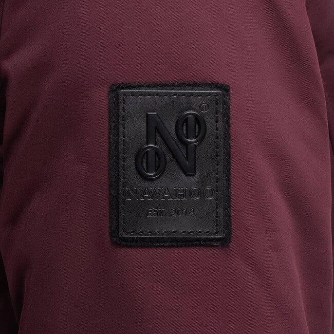 Navahoo Luluna Princess damen Winterjacke mit Kapuze, wein