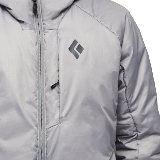 Black Diamond Belay herrenparka, zinnfarben