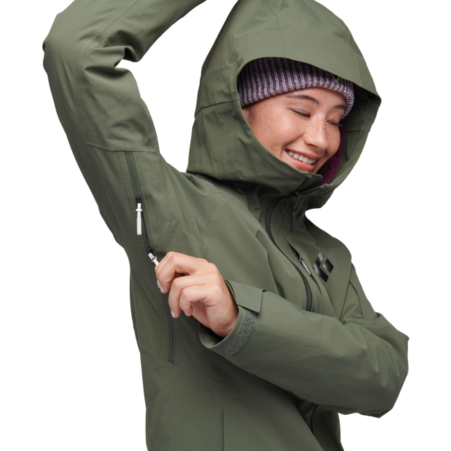Black Diamond Recon Insulated Shell damen-Skijacke, tundra