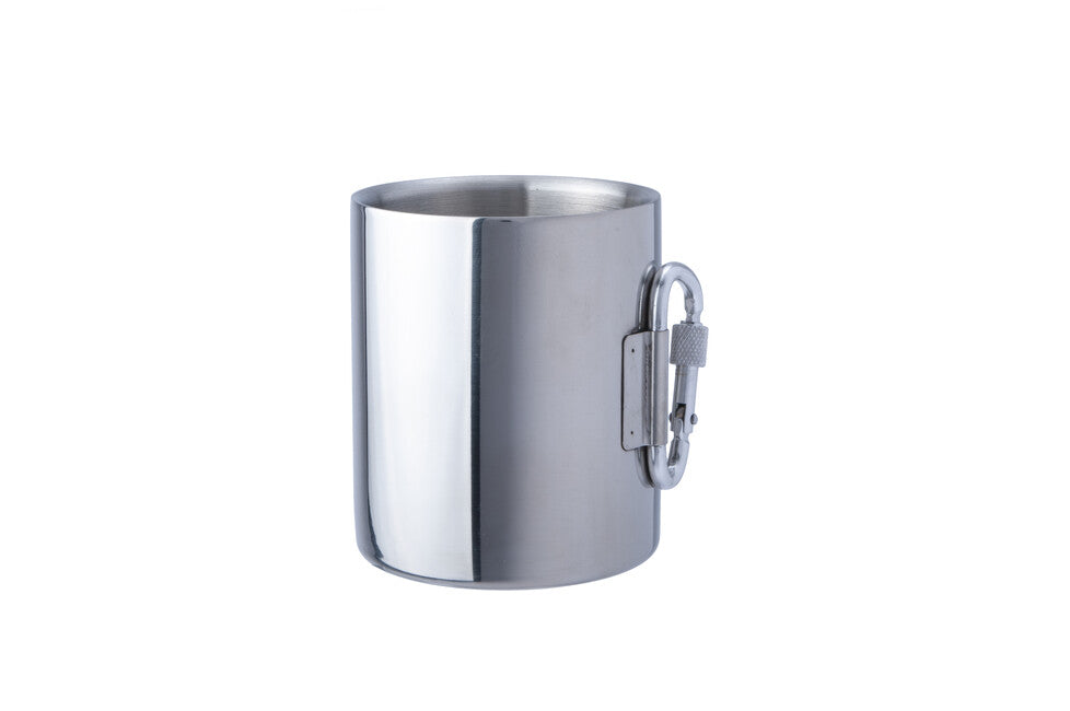 BasicNature Space Safer Thermobecher aus Edelstahl 0,33 l biner