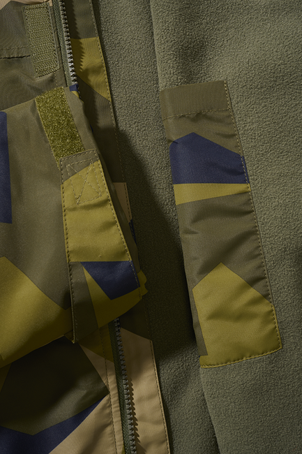 Brandit Frontzip Windbreaker Jacket, Swedish Camo
