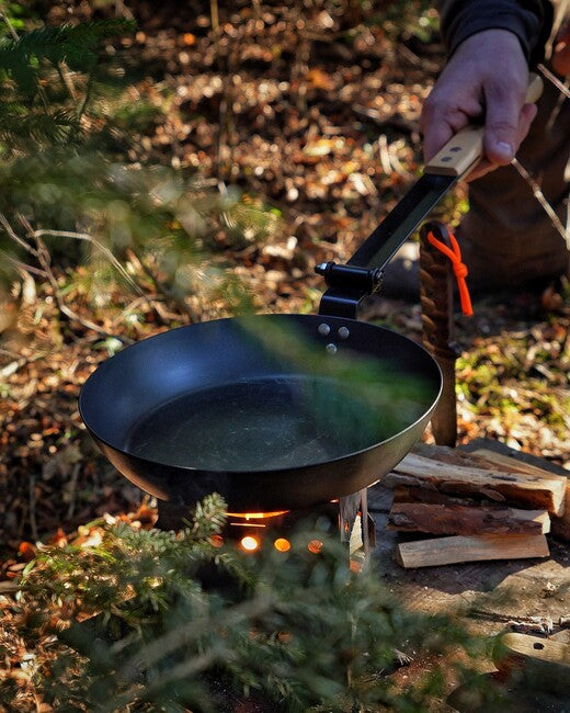 Muurikka Lagerfeuerpfanne aus Kohlenstoffstahl