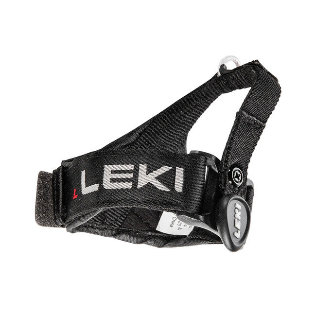 LEKI Ραβδοί Σκι Bold S, Σκούρο Ανθρακίτης-Φωτεινό Κόκκινο-Λευκό