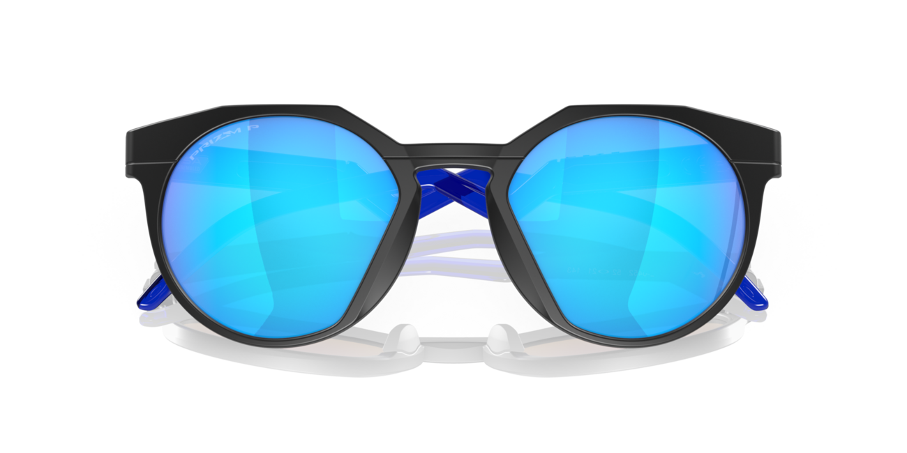 Oakley HSTN Sonnenbrille mit Rahmen Matte Black und mit Dias Prizm Sapphire Polar 52
