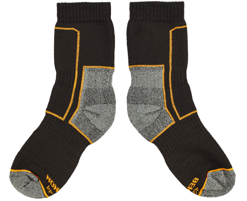 BENNON Trek Socke trekkingsocken schwarz/orange